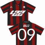 "BUJ 09" Striped Jersey